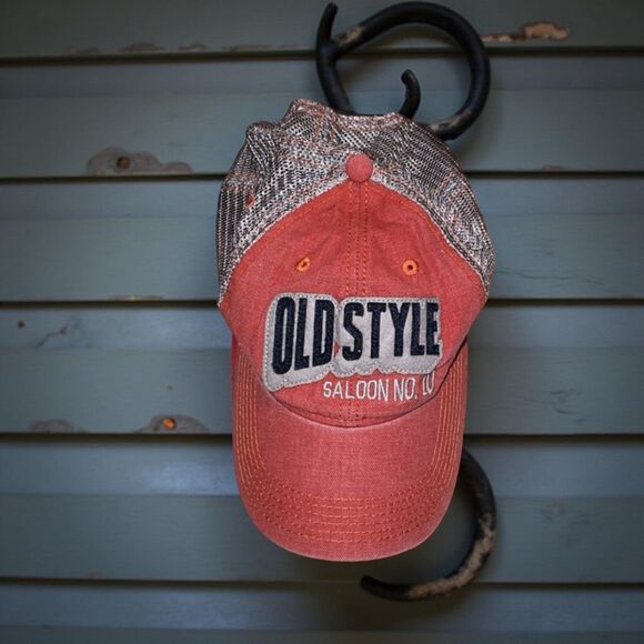 Legacy Old Style Saloon Snapback Trucker Hat - Picture 1 of 5
